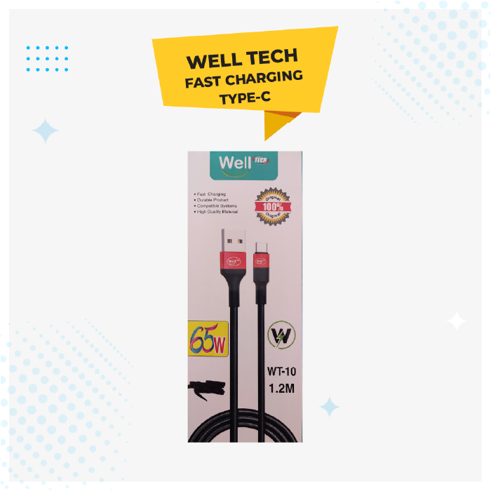 WELL TECH FAST CHARGING TYPE-C
