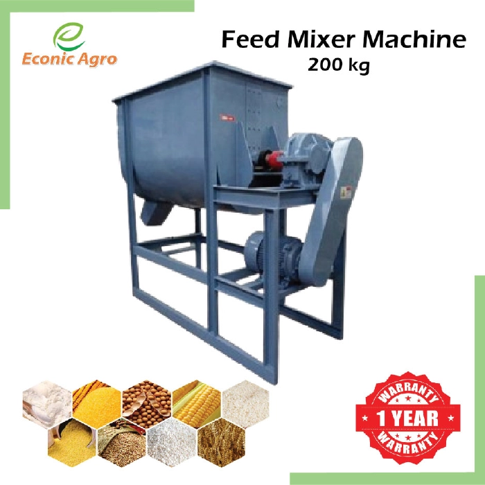 Feed Mixer Machine-200kg (ফিড মিক্সার মেশিন-২০০কেজি)
