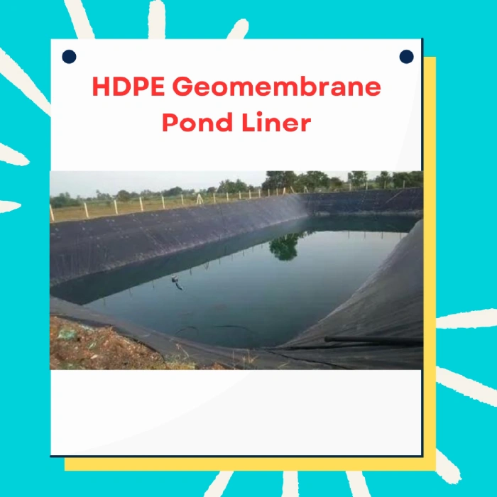 HDPE Geomembrane Pond Liner (পন্ড লাইনার)