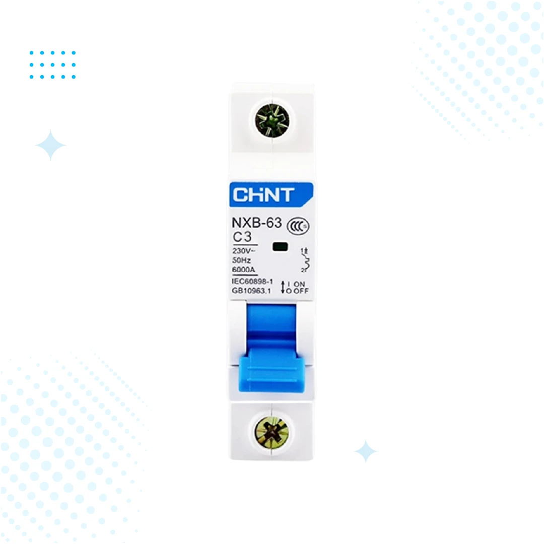 Chint NXB-3 Amp Miniature Circuit Breaker Single pole