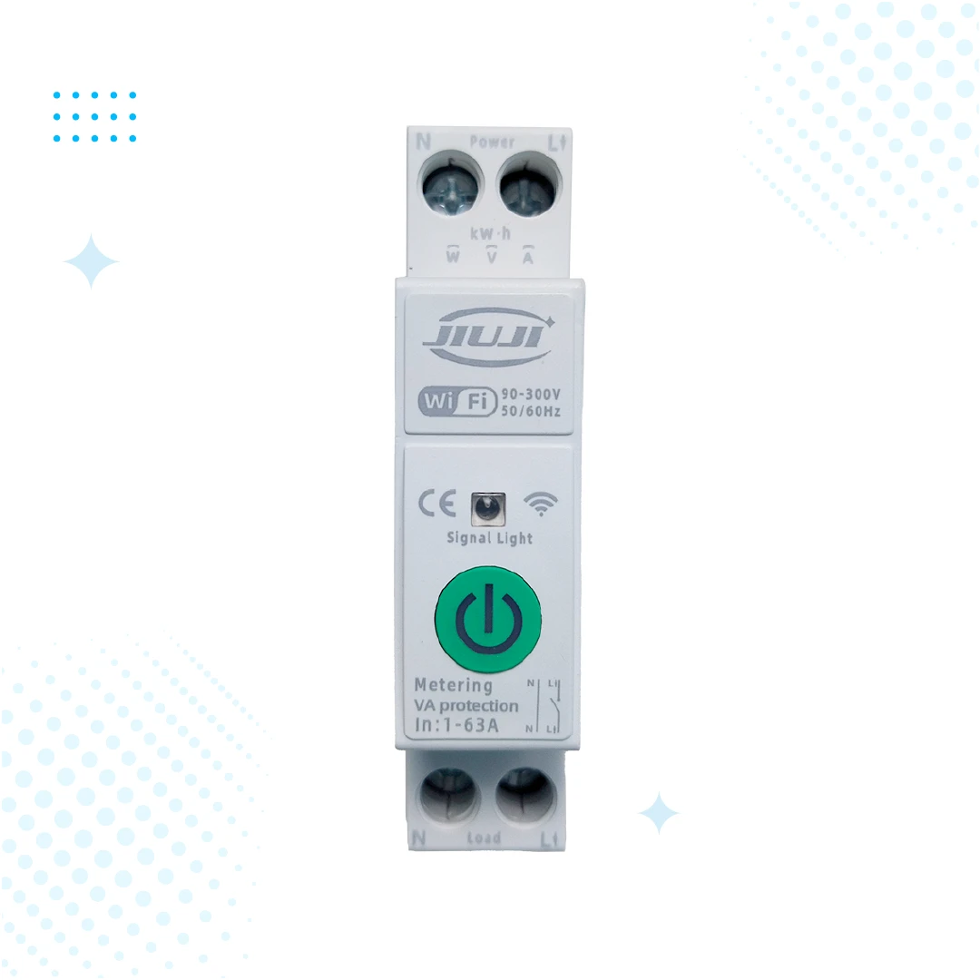 Smart Switch with Voltage and Current Protector-63A