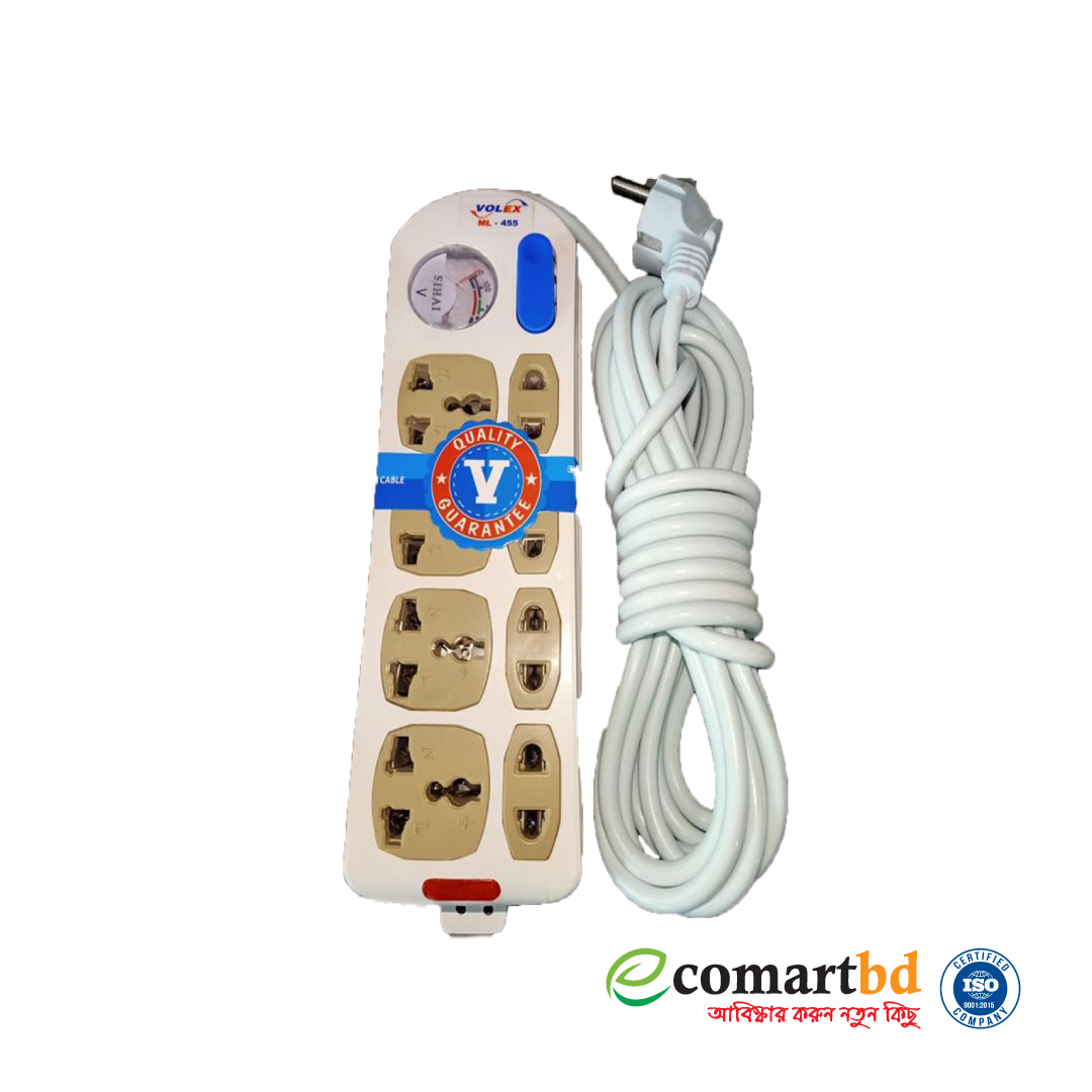 Volex ML-455 multiplug 3M