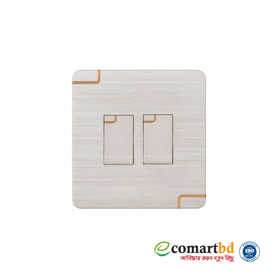 2 Gang 1 Way Switch (Walton Gang Switch)
