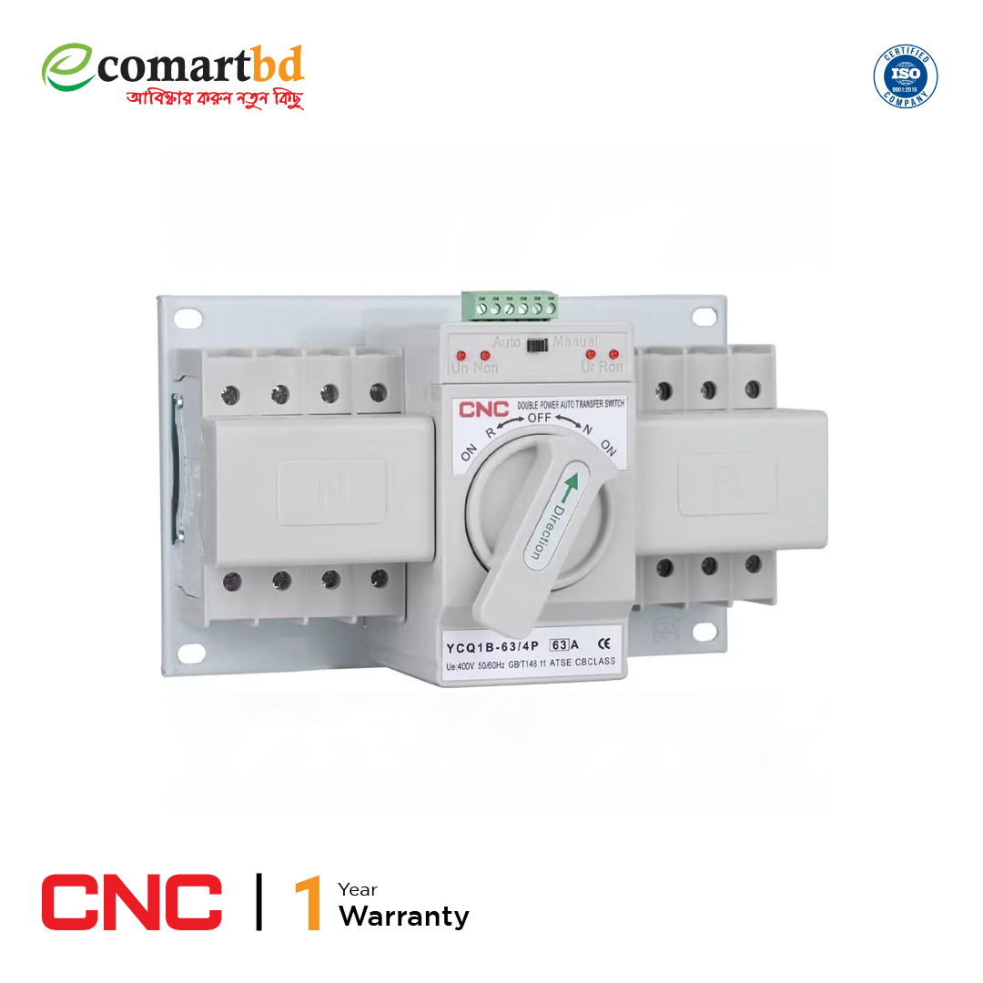 CNC Automatic Transfer Switch 63A ATS 4P (CB Class)