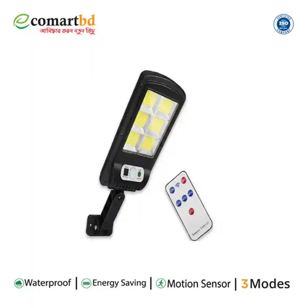 Solar Light-3 Modes (সৌর বিদ্যুৎ চালিত লাইট-৩ টা মুড সহ)
