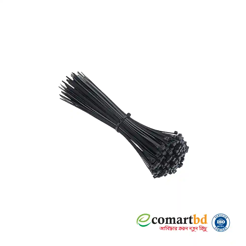 Electric Cable Tie 3*100mm-100 Pcs (Black)