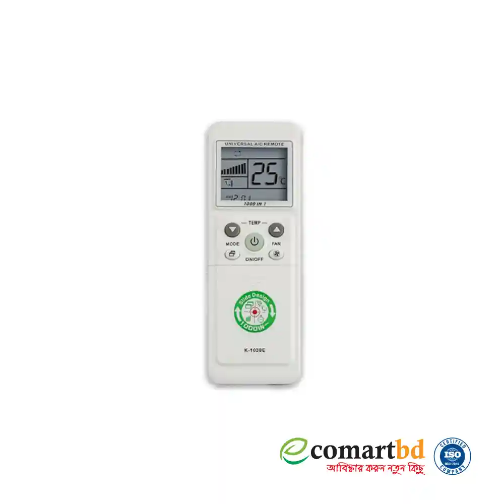 K-1038E UNIVERSAL A/C REMOTE