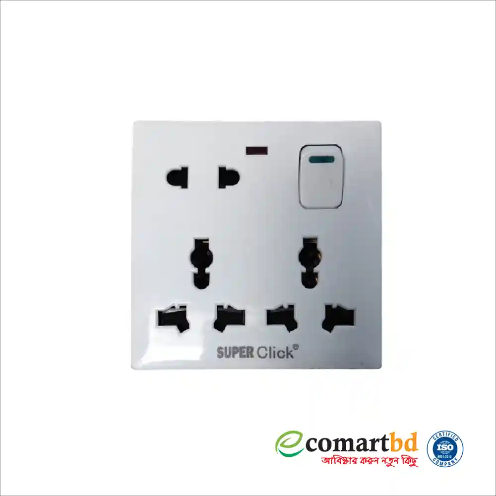 8 Pin Socket With Gang Box