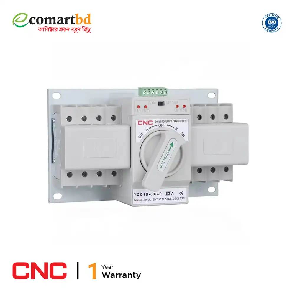 CNC Automatic Transfer Switch 63A ATS 4P (CB Class)