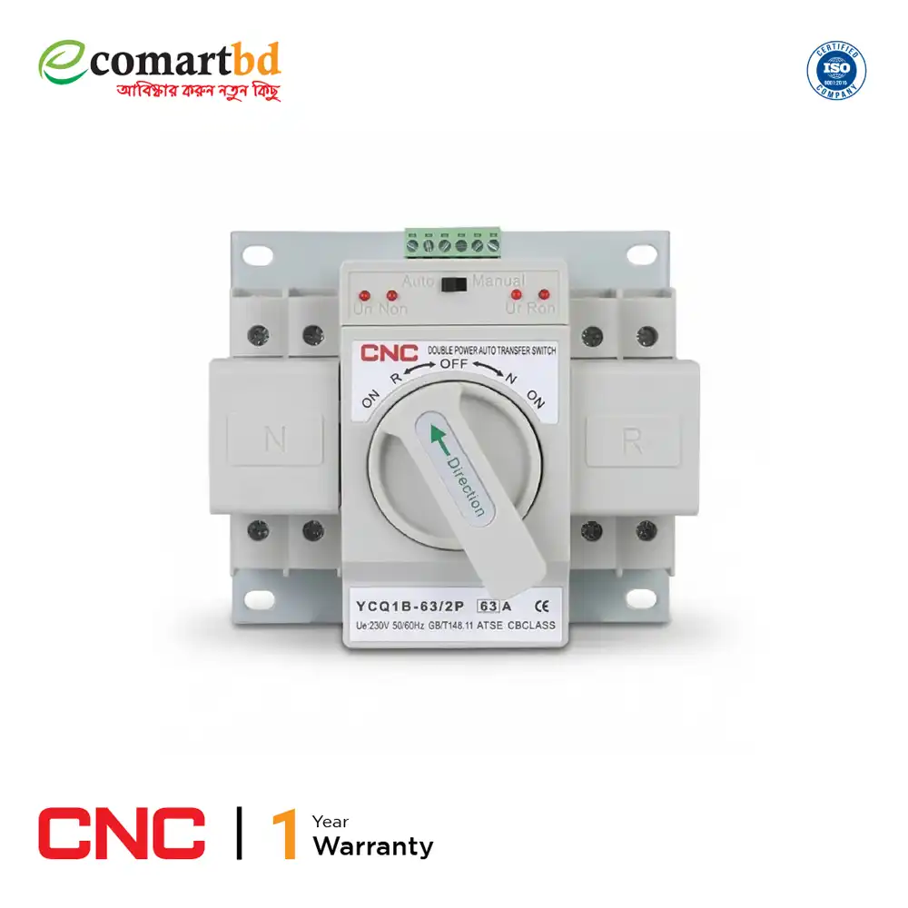 Automatic Transfer Switch (ATS)-63A 2P CNC
