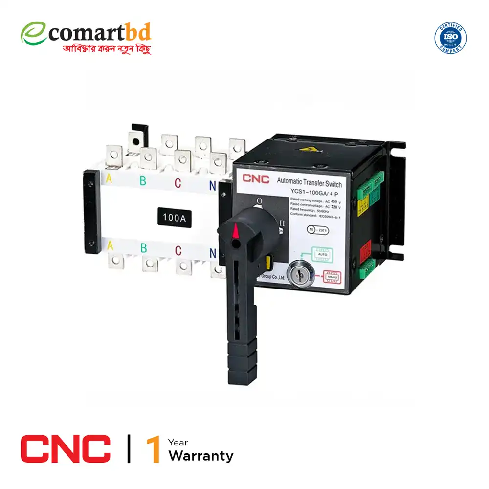 CNC Automatic Transfer Switch 100A 4P (Heavy Duty)