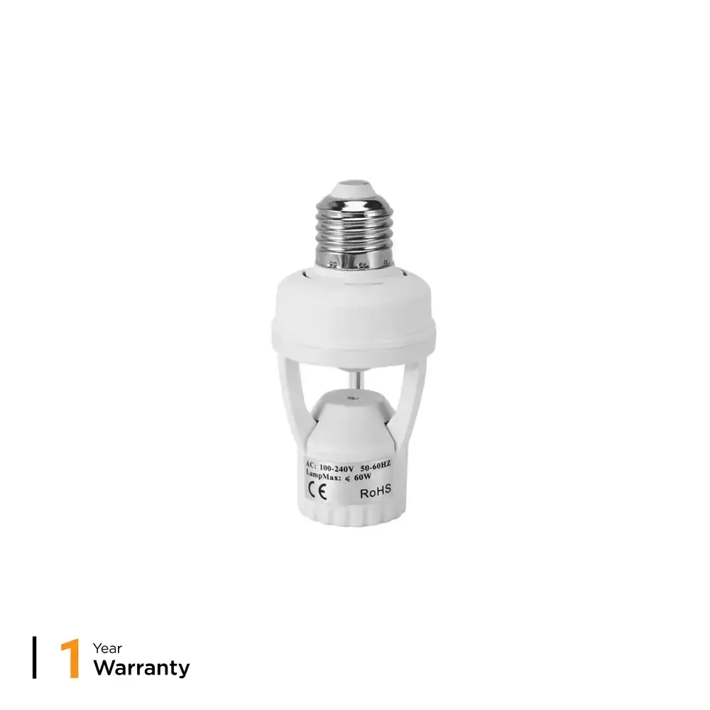 Infrared Motion Sensor Bulb Holder