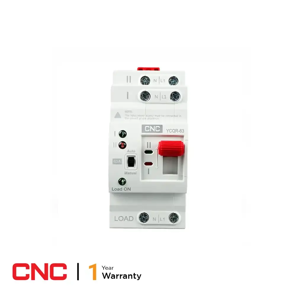 Mini Automatic Transfer Switch (ATS)-63A/2P/CNC