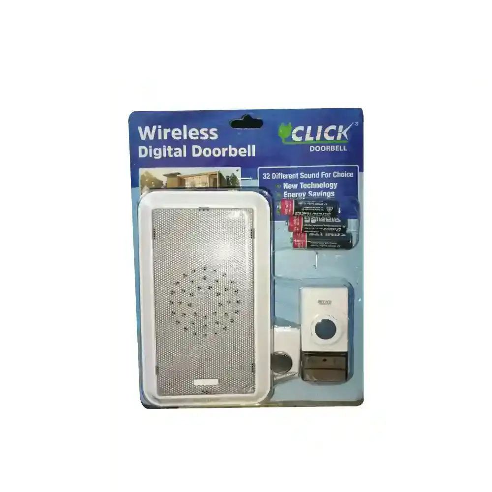 Click Wireless Digital Door Calling Bell With Remote