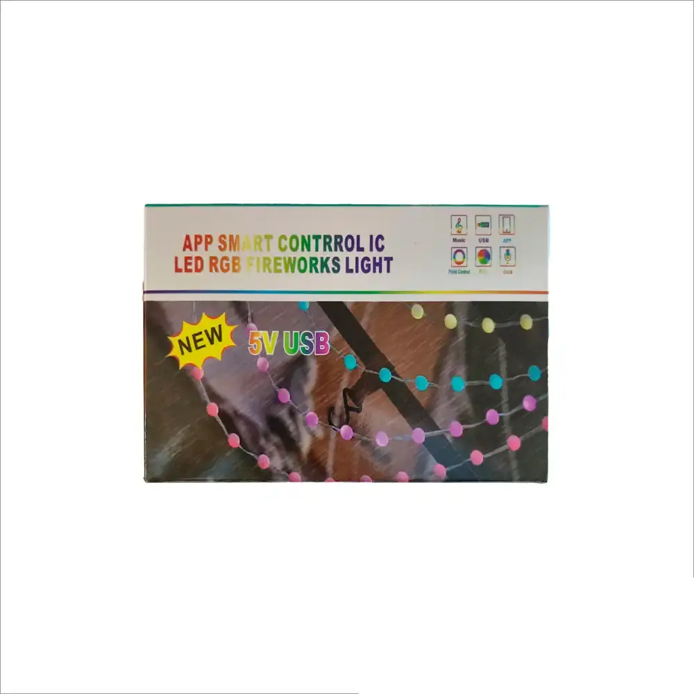 5M Multicolor RGB LED strip light kit with a remote control