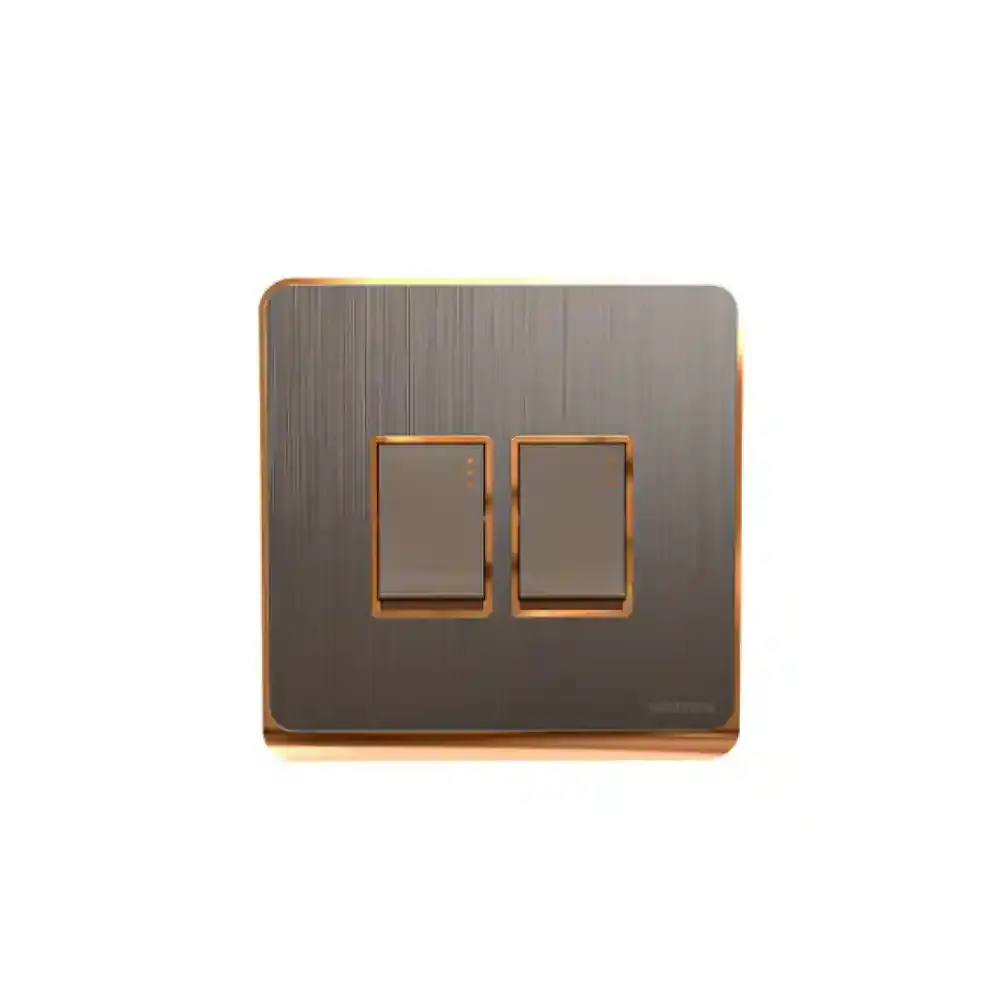 2 Gang Switch (Crown Series) Walton Gang Switch