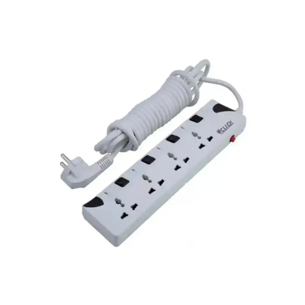 Click Multiplug 3 Pin 4 Soket (3 Metre)